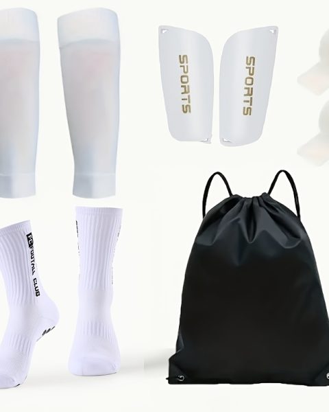 5pcs-football-equipment-set-includes-silicone-grip-socks