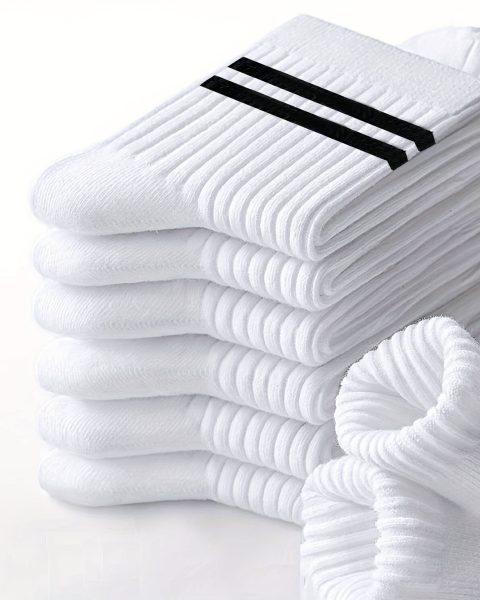 1-6-pairs-striped-athletic-socks
